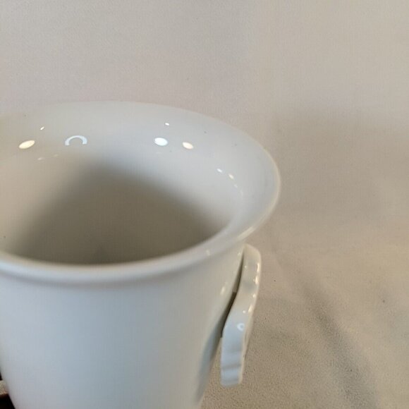 C.R. Gibson Santa Dog Christmas Travel Mug Ceramic Lid Ornaments 10 oz Tumbler - Picture 6 of 10